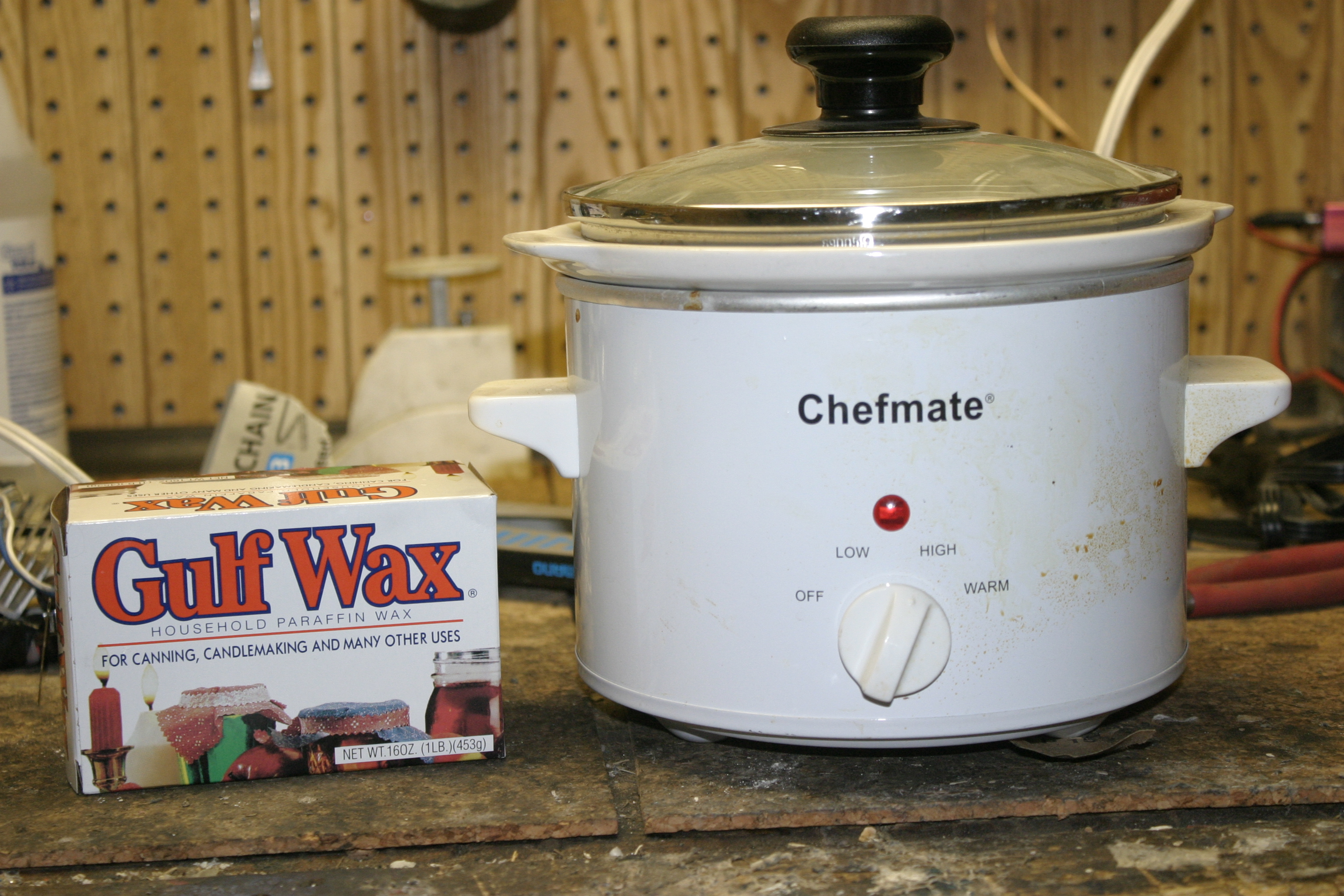 Gulf Wax Household Paraffin Wax for Canning & Candlemaking - 16 oz